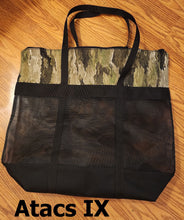 Load image into Gallery viewer, Camo Bird Bag-Zipper Top - NW Camo 