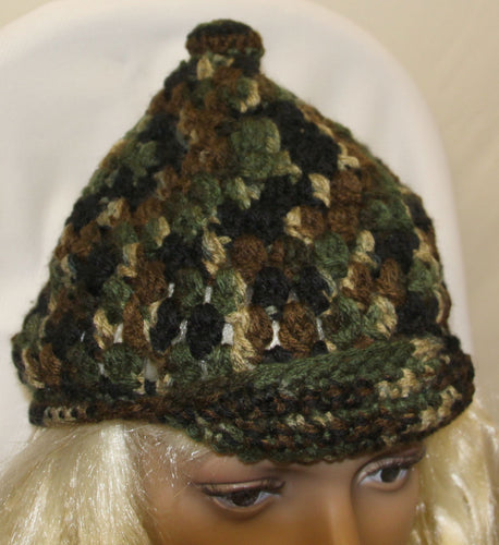 Camo brimmed hat - NW Camo 