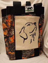 Load image into Gallery viewer, Camo Tote Bag - Dog Image