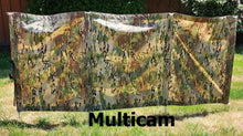Load image into Gallery viewer, Holding Blinds with Polyvinyl Step-in Stakes - dog training blinds - NW Camo 
