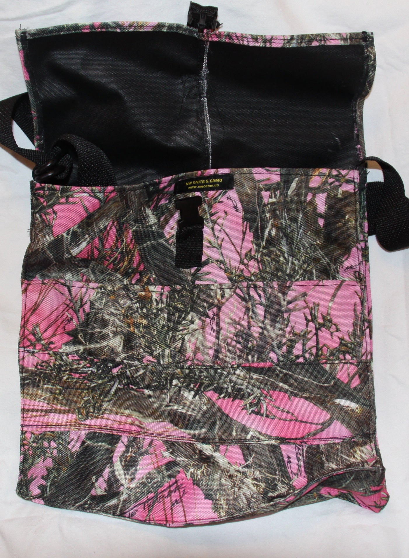 2469 Pink Camouflage Small Backpack Purse Travel Bag Lightweight Shoulder Pink Camo Classic – Nfinity™ Cheer main image 2
