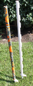 Polyvinyl Poles for tall blind markers-pole covers
