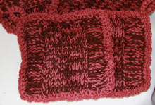 Load image into Gallery viewer, Pot Holders - Set of 4 Rust Hand Knit - NW Camo 