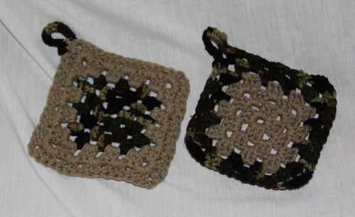 Potholders Camo Set of 2 - NW Camo 