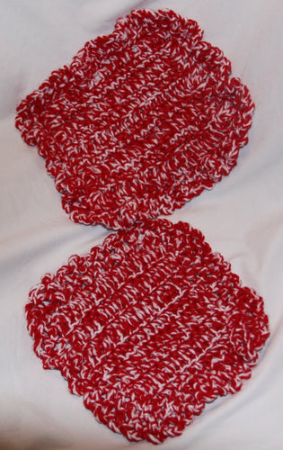 Red Pot Holders Hot Pad Set of 2 - NW Camo 