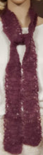 Load image into Gallery viewer, Scarf Wool Lacy Magenta - NW Camo 