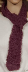 Scarf Wool Lacy Magenta - NW Camo 