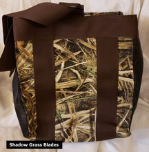 Load image into Gallery viewer, Bumper Bag - Bird Bag - Gear Bag -  Zipper Top with Mesh Bottom - Camo - Dog Training