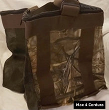 Load image into Gallery viewer, Bumper Bag - Bird Bag - Gear Bag -  Zipper Top with Mesh Bottom - Camo - Dog Training