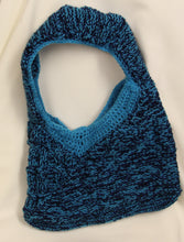 Load image into Gallery viewer, Turquoise Hand Knit Purse/Handbag - nw-camo
