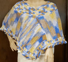 Load image into Gallery viewer, Poncho Hand Knit