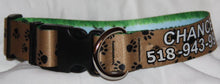 Load image into Gallery viewer, Custom Dog Identification-Title Collar 1&quot; Wide - nw-camo