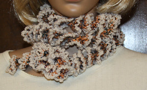 Spiral Hand Crocheted Scarves - nw-camo