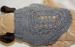 Dog Sweater Hand Knit - nw-camo