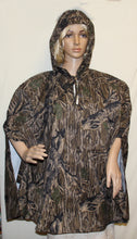 Load image into Gallery viewer, Camo Hooded Poncho Rain Cape True Timber XD - nw-camo