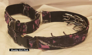 Camo Prong Collar with Quick Release Buckle - nw-camo
