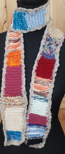 Load image into Gallery viewer, Scarf Hand Knit Multicolor