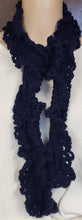 Load image into Gallery viewer, Navy Blue Hand Knit Scarf - nw-camo