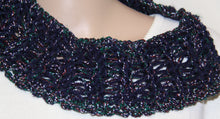 Load image into Gallery viewer, Cowl Hand Knit Navy