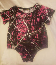 Load image into Gallery viewer, Baby Onesie Body Suite Muddy Girl Pink